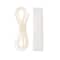 6 Pack: VELCRO® Brand Sticky Back for Fabrics White Tape